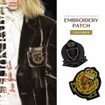 印度絲刺繡徽章，打造經典學院風！